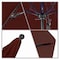 California Umbrella 7.5' Black Aluminum Market Patio Umbrella, Pacifica Mocha 194061334973 - alternate 3